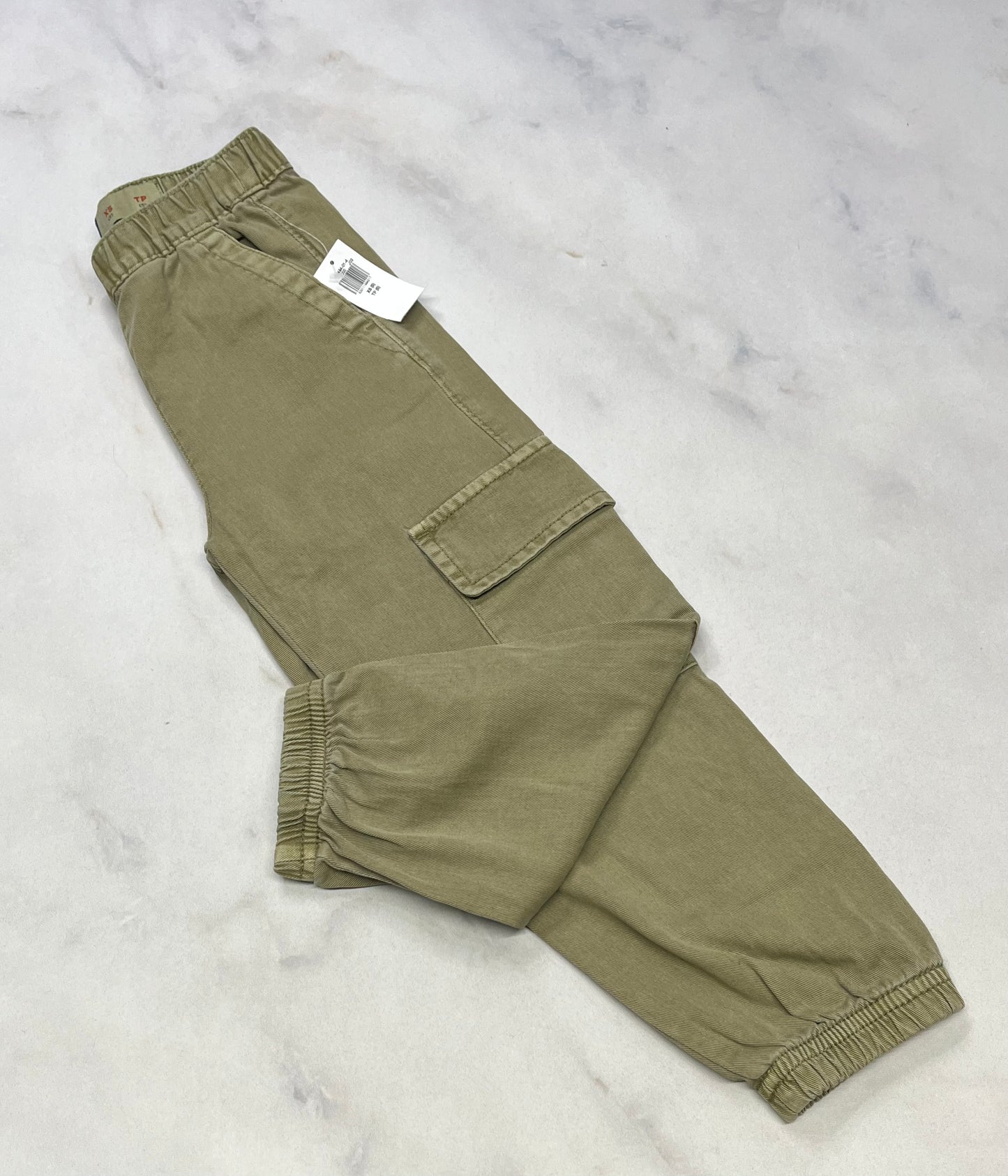 Jogger cargo : kaki 5 ans
