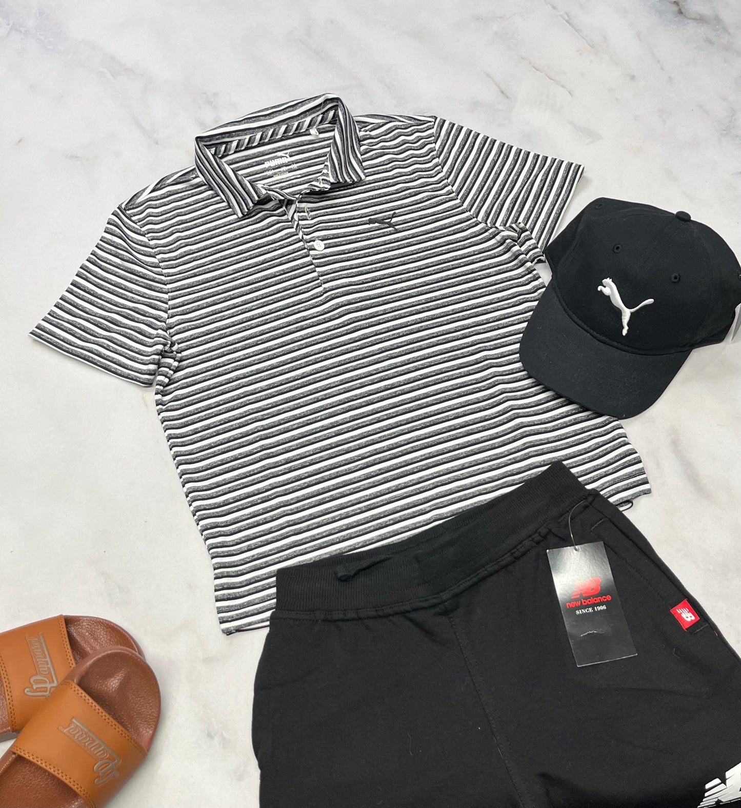 đ€© Polo Puma : tissu de sport + 7 ans garçons neuf !