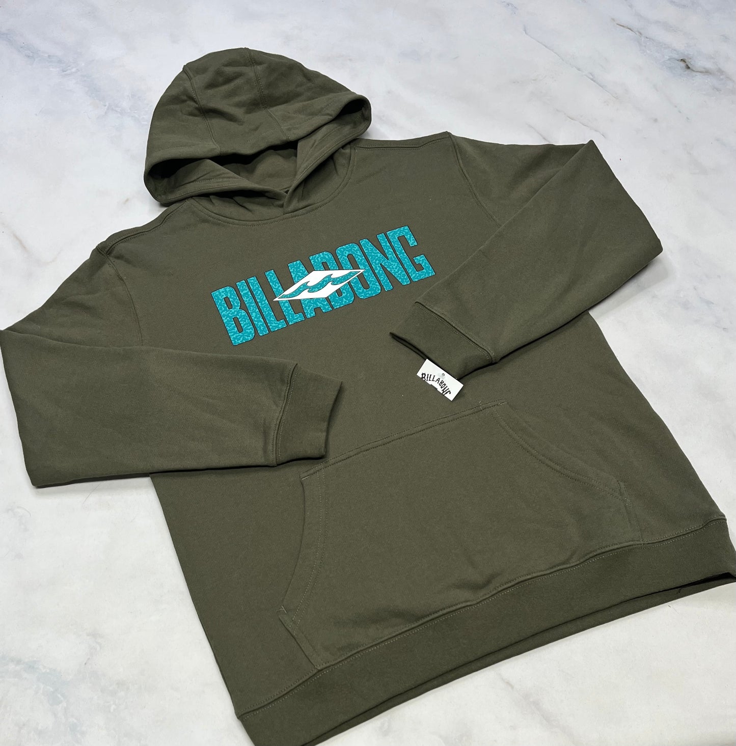 Billabong : Cagoule kaki / ado neuve !