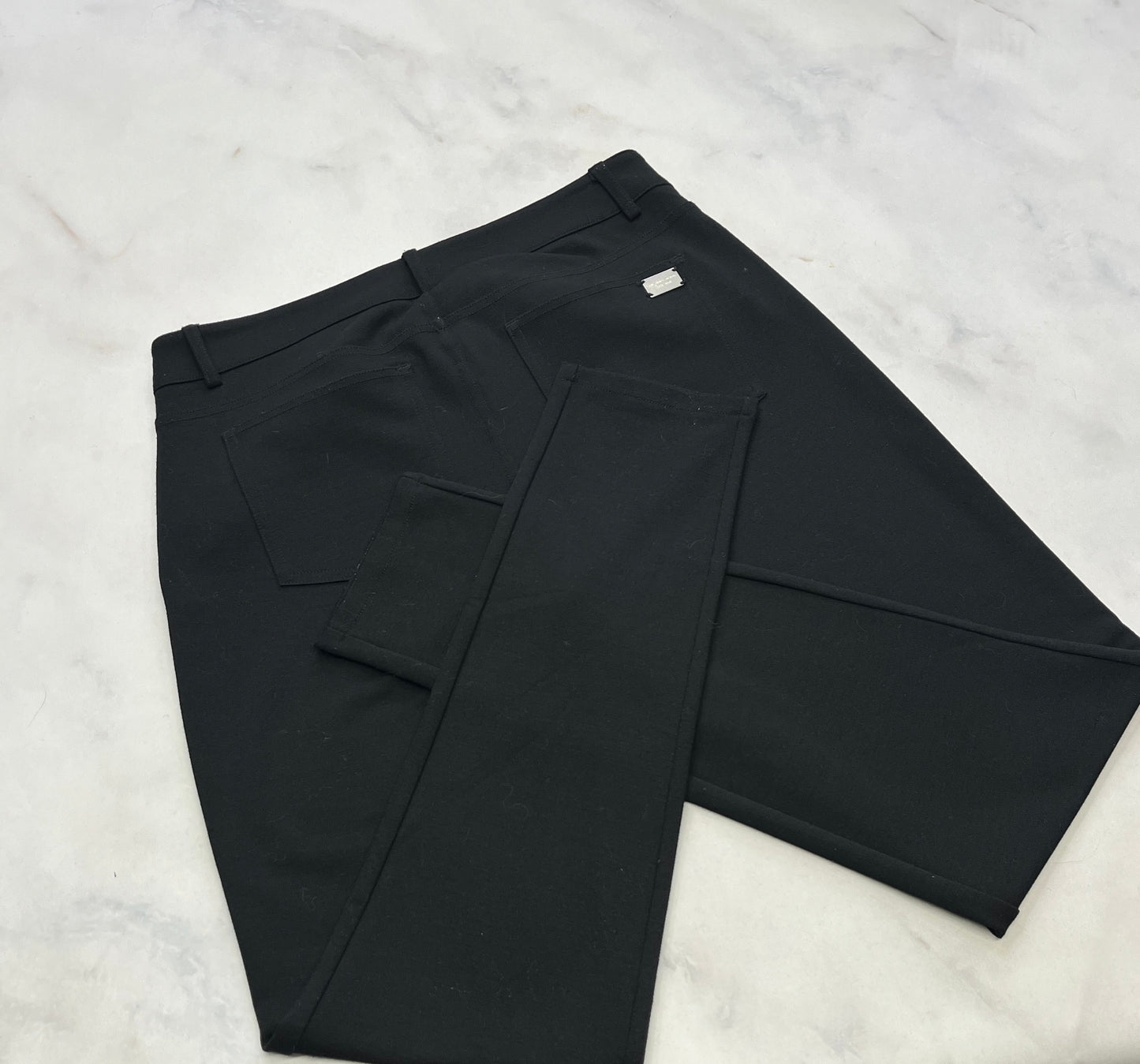 M.KORS : Skinny Jeg. Noir Mou confo . comme neuf ! 6 ans femme .