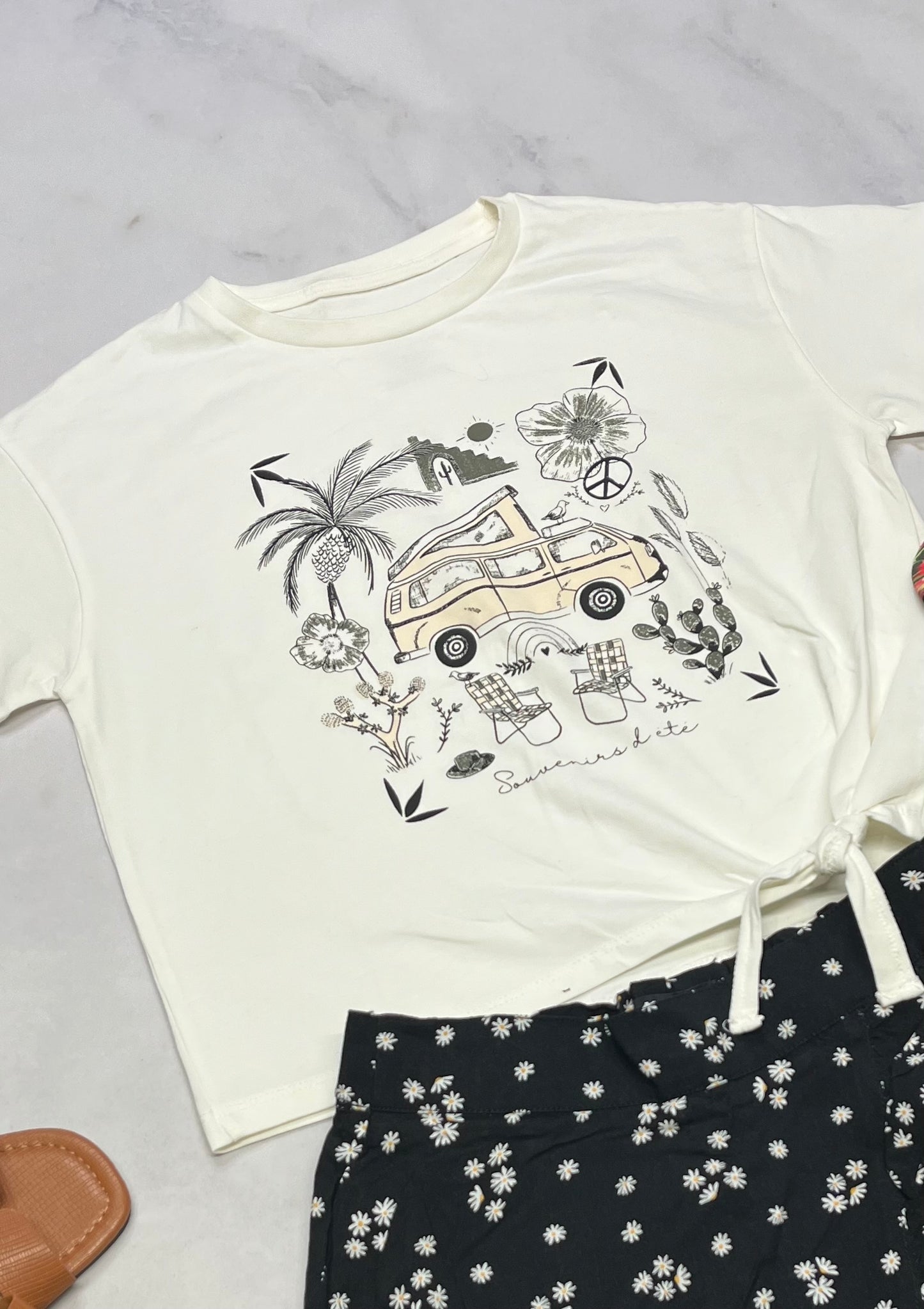 ☀️ Manche courte : Tag fait 8-9 ans fille confo neuf !