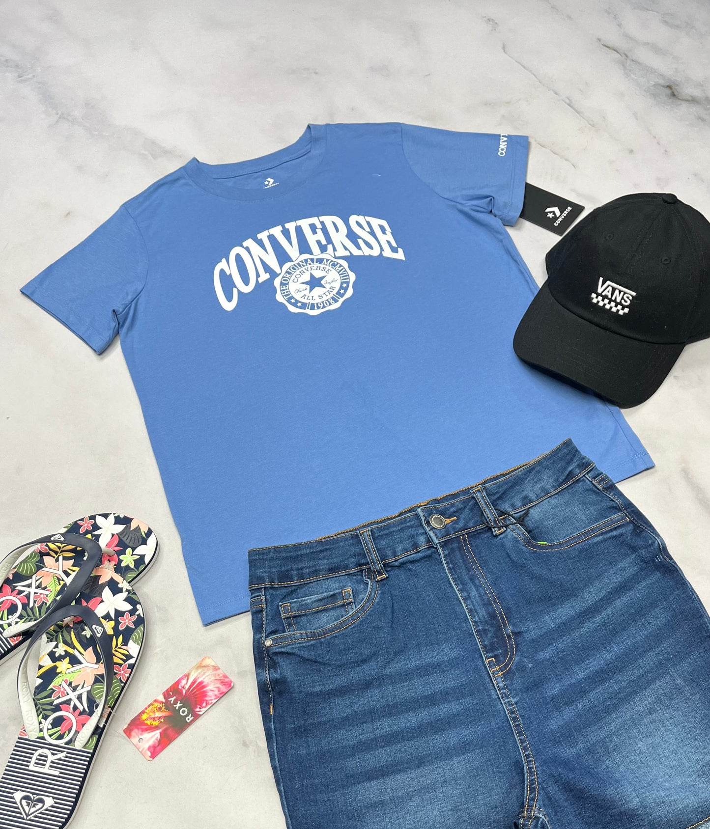 🌿 Converse : Manche courte 14 ans fille neuf !