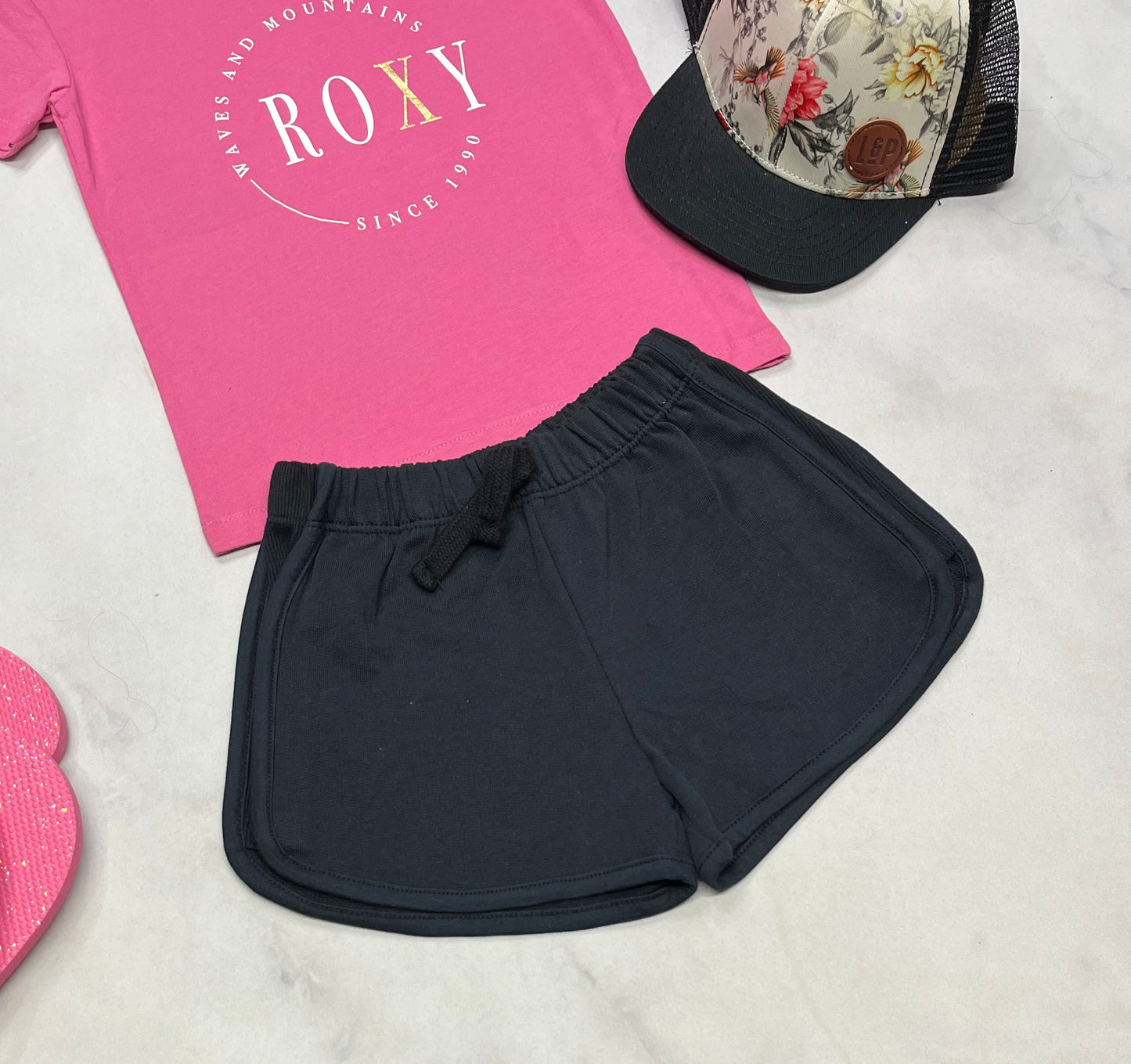 đ· Short noir : ZARA 5 ans fille en coton souple confo .