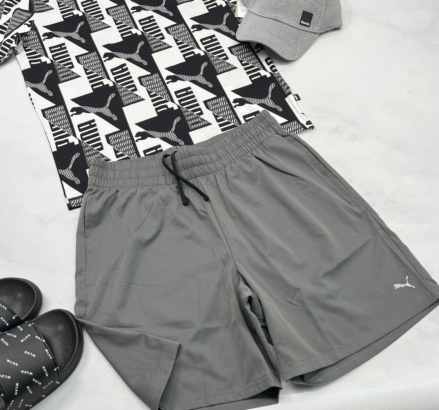 💫 Bermuda : Puma en tissu de sport fait S/30-31 homme neuf !