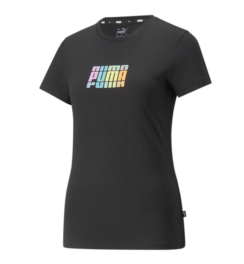 💕 Manche courte : Noir Puma M/ femme soft confo neuf !