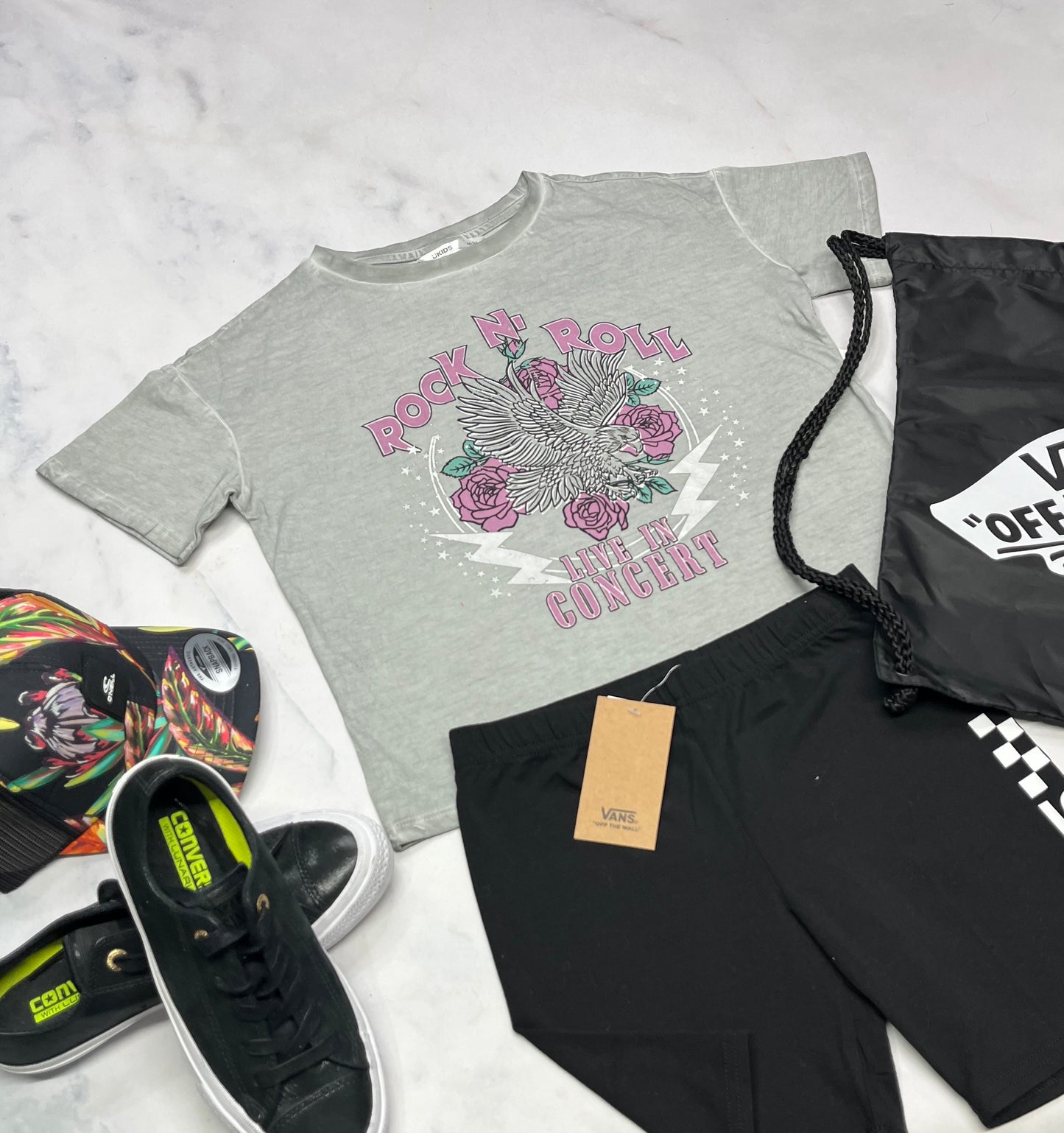 🤩 Manche courte : 10-12 ans fille relax fit look vieillit neuf !