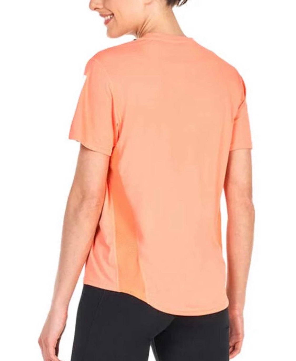 🌴 Manche courte : Adidas corail tissu de sport léger extensible 2XL femme coupe confo neuf ! Tissu qui respire .