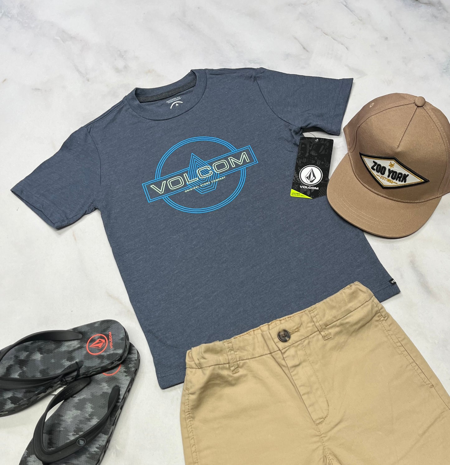 💙 Volcom : manche courte soft 6 ans garçon neuf !