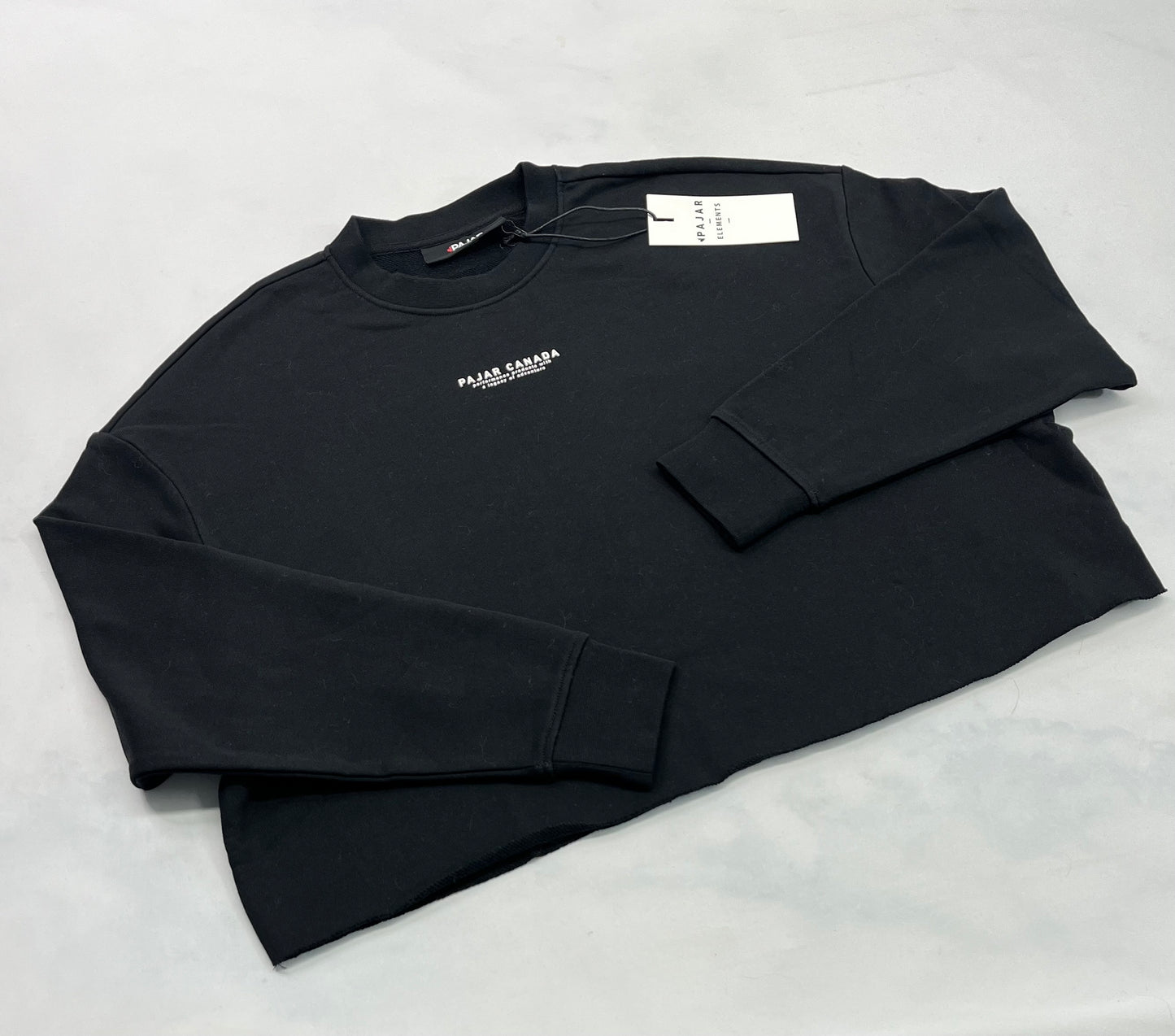 PAJAR: Ouaté noir mi hanche : coupe confo . Neuf ! Médium et XL femme.