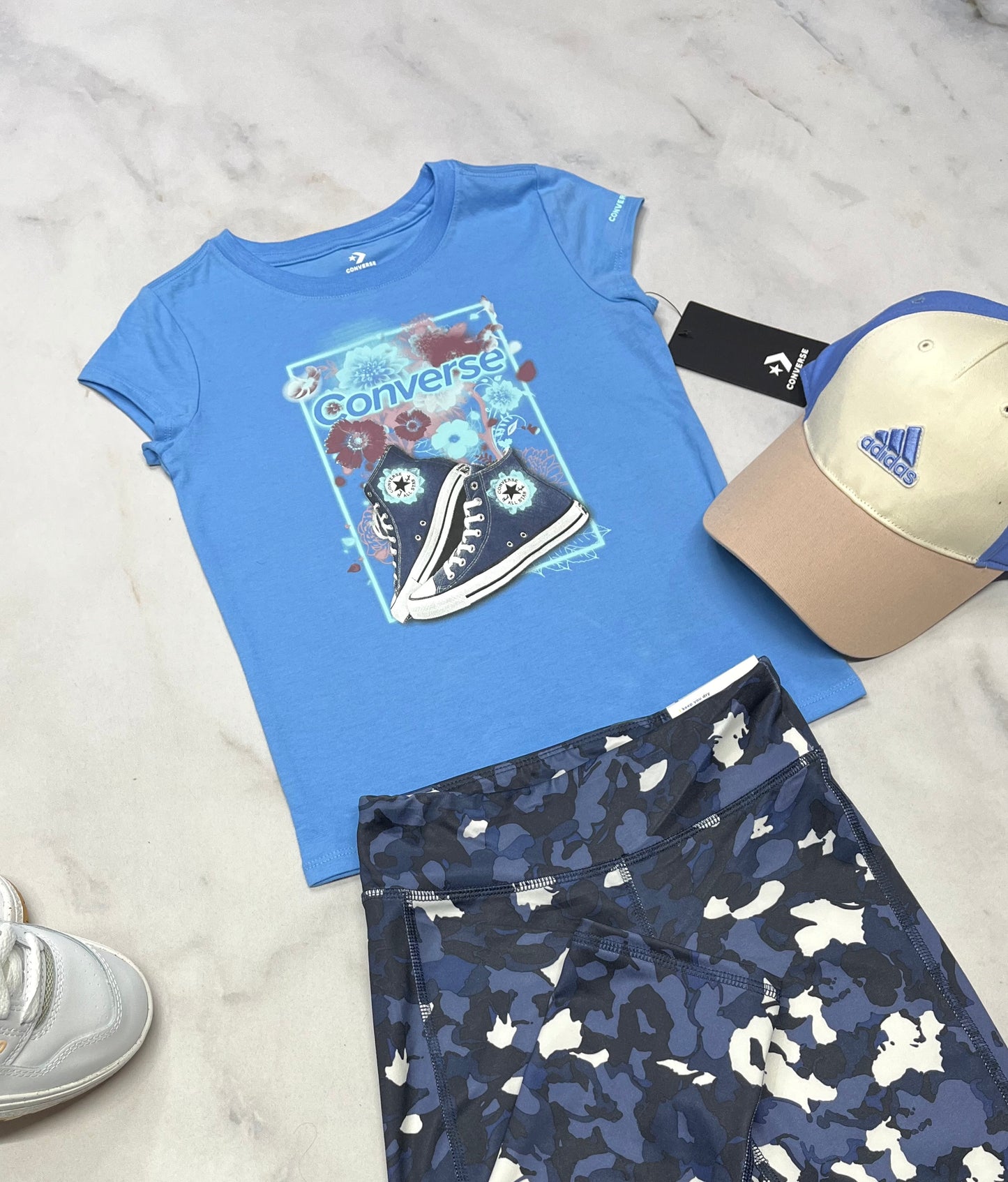 🩵 Converse : Manche courte 6X fille Neuf !