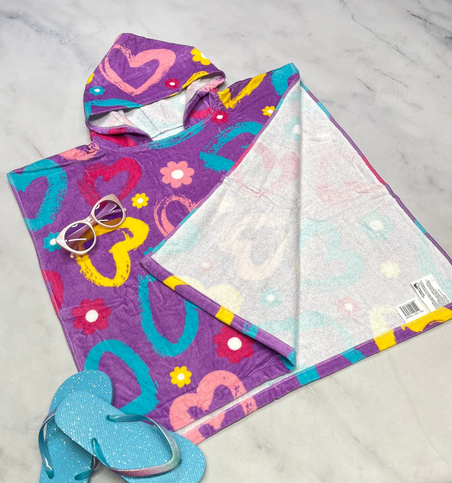 💜 Serviette : Par dessus O/S enfant neuve .