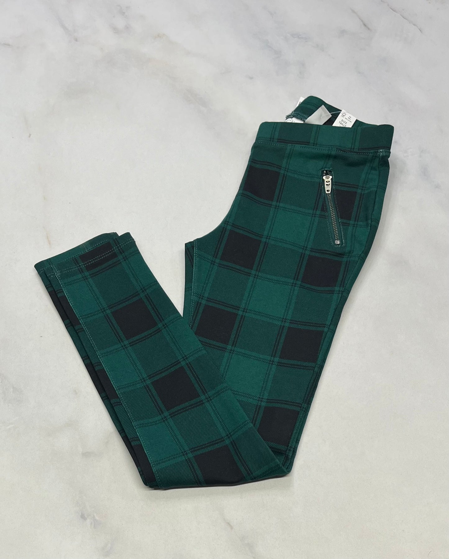 Jegging : skinny carreauté neuf ! 8 ans fille .