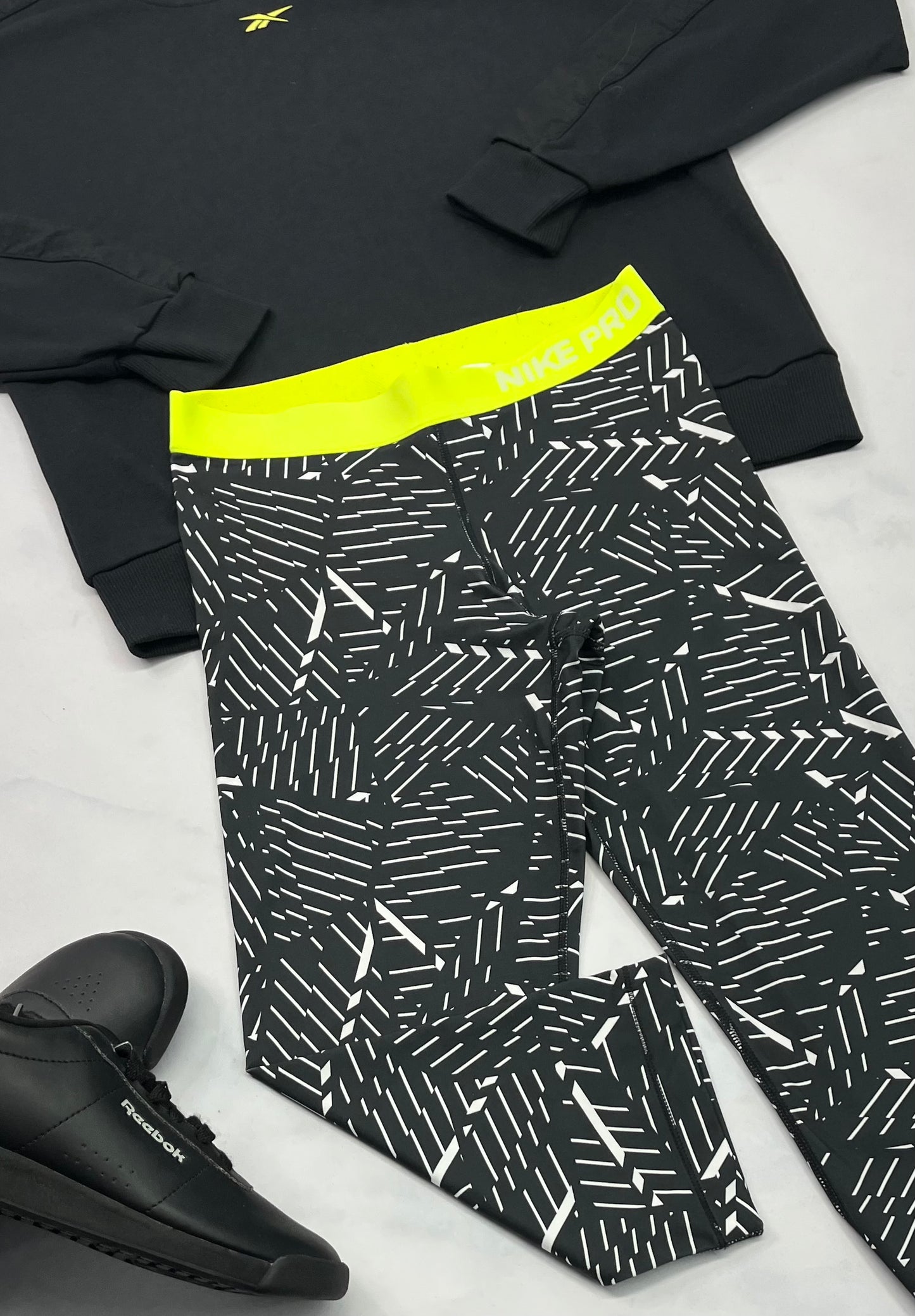 🤩 NIKE capri : sport fait S/ femme stretch comme neuf !