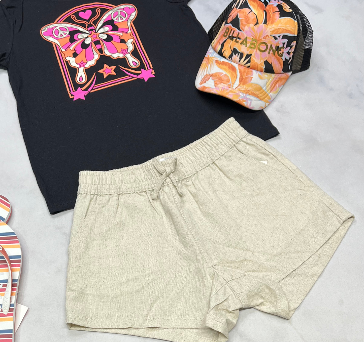 😍 Short : look lin 10-12 ans fille coupe confo neuve !
