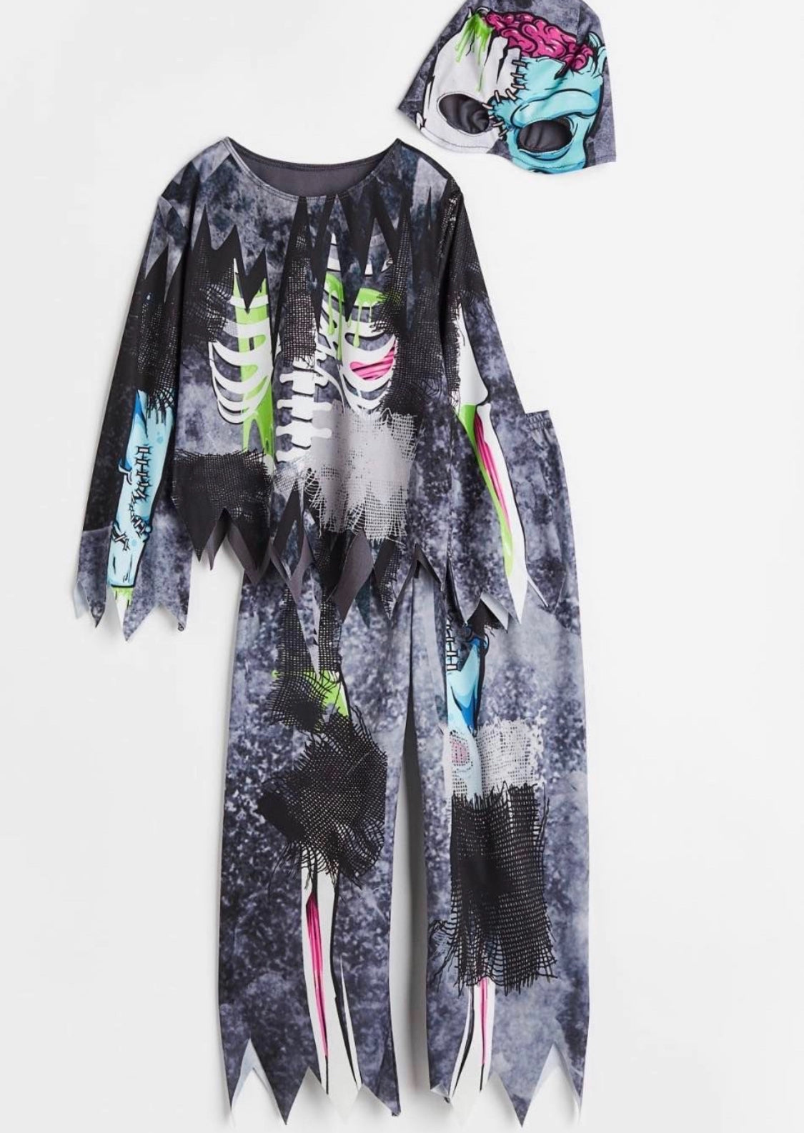 Costume Zombie : neuf ! 10-12 ans ( 3 pièces ) . Superbe qualité .