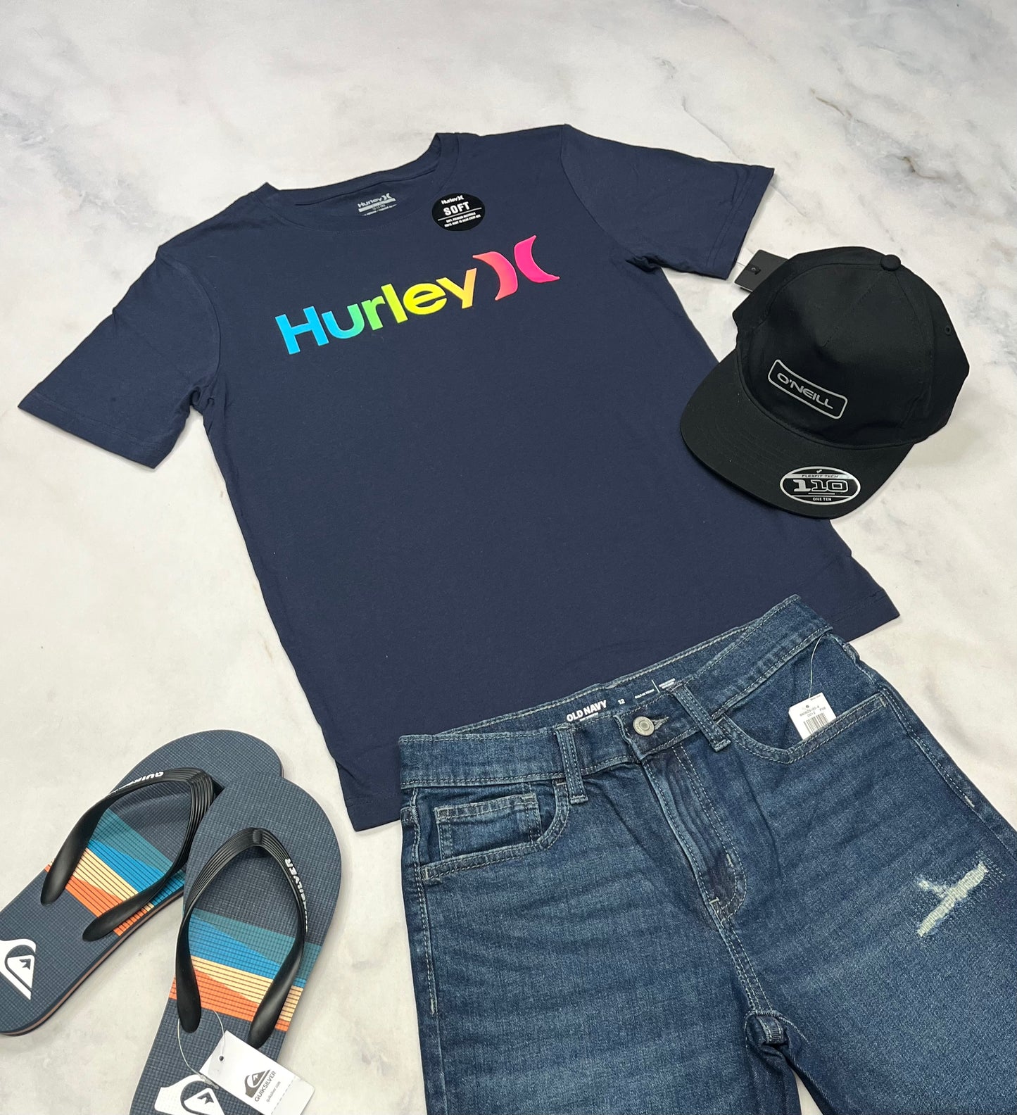 🌴 T-Shirt Hurley : 12-14 ans garçon soft neuf !
