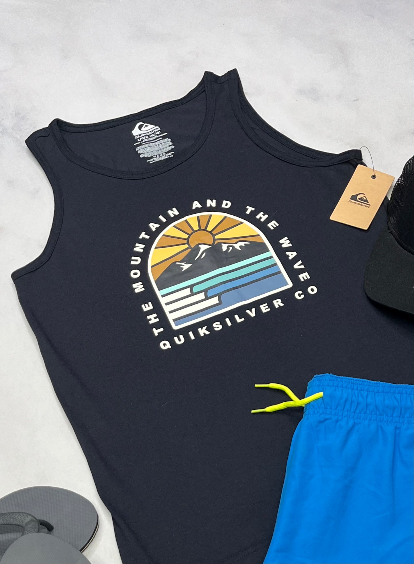 ☀️ Camisole : Quiksilver 14-16 ans garçon neuve !