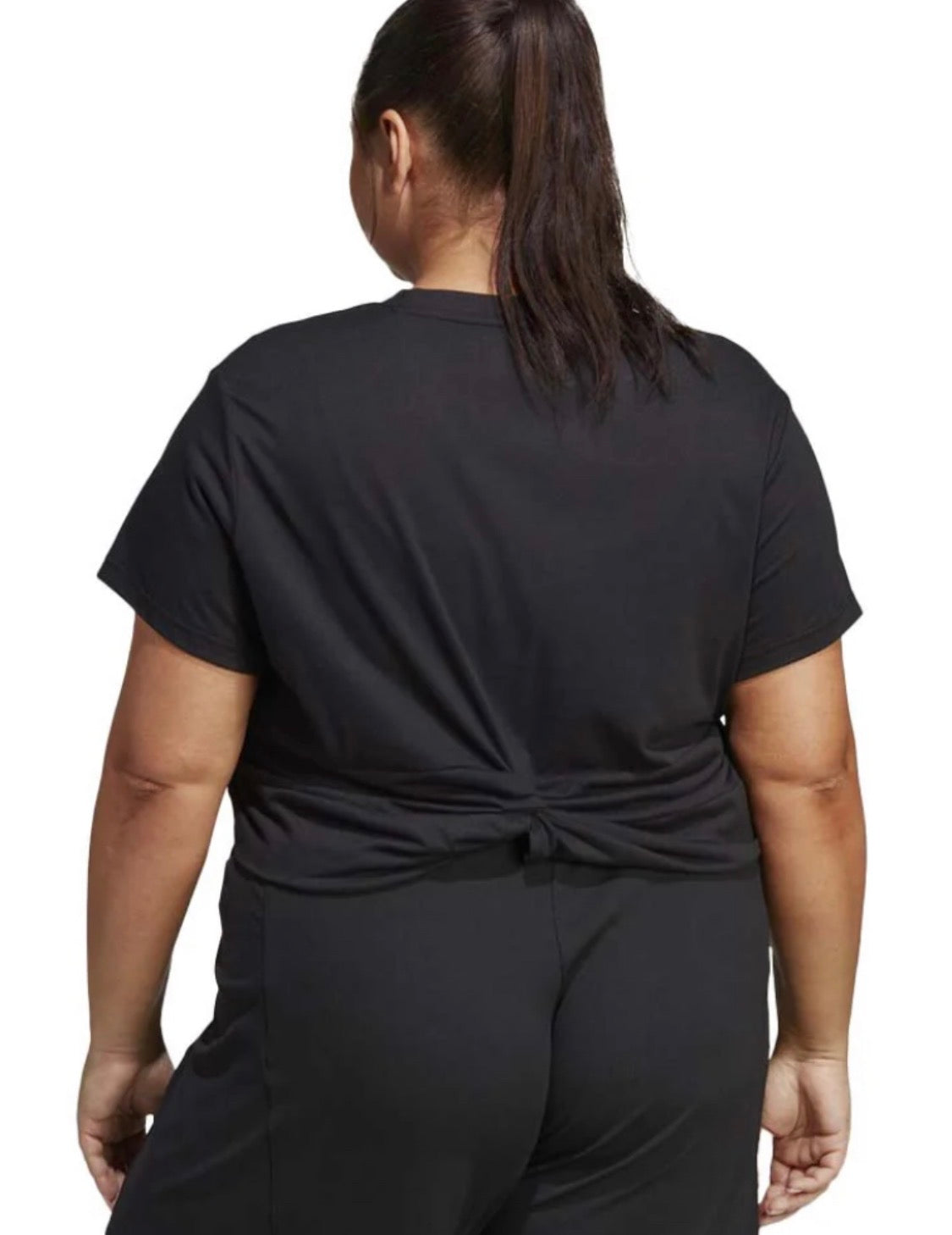 ☀️ Manche courte : Adidas noir soft look écourté ! 2XL( xxl confo ) neuf ! Bas du dos superbe .