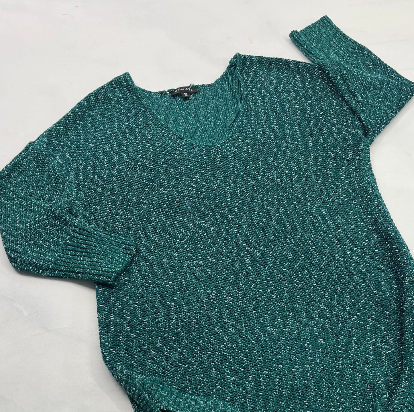 Dynamite : Tricot manche 3quart stretch fait S/ 4 ans femme comme neuf!