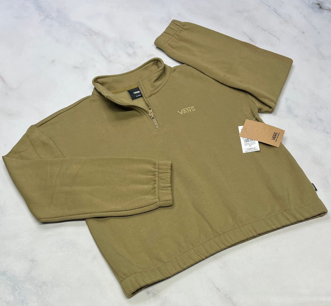 VANS : Ouaté kaki fille ( doux à l’intérieur ) neuf . 10-12 ..12-13 et 14-16 ans .