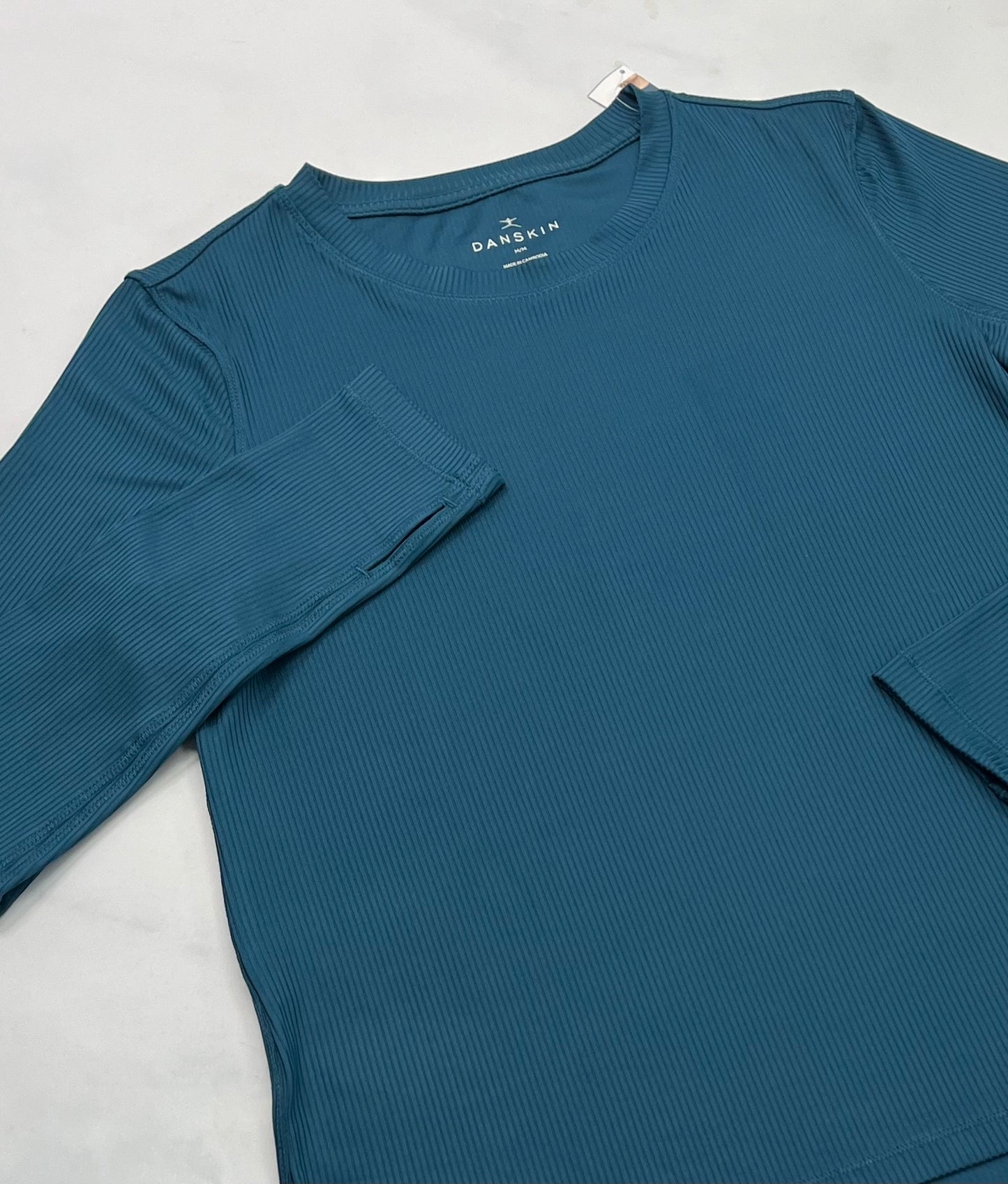 Haut cobalt : Côtelé M/ femme