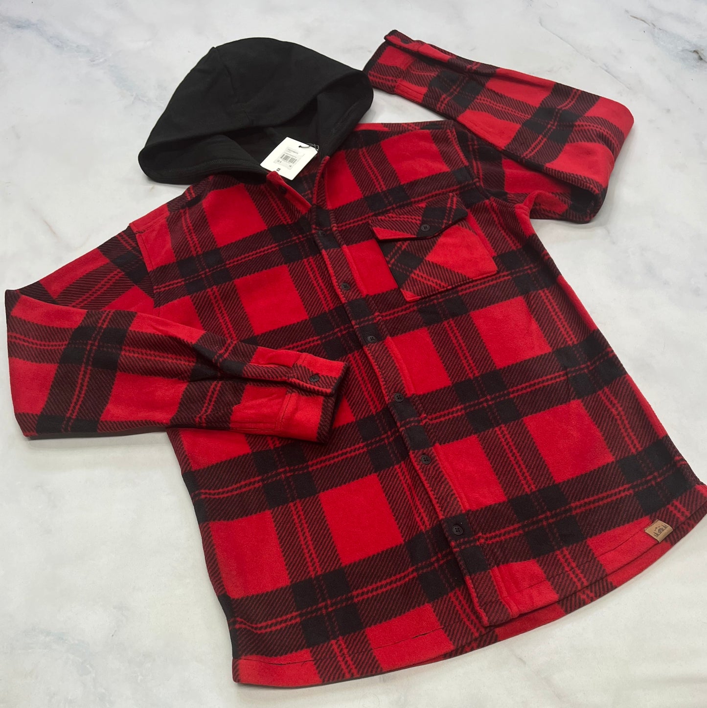 Chemise en doux polar : neuve ! 14 et 16 ans garçon.