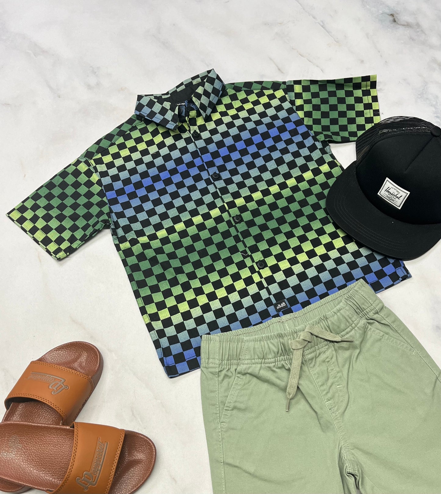 🌴 Chemise : Surface 4 ans look over size tendance neuve !