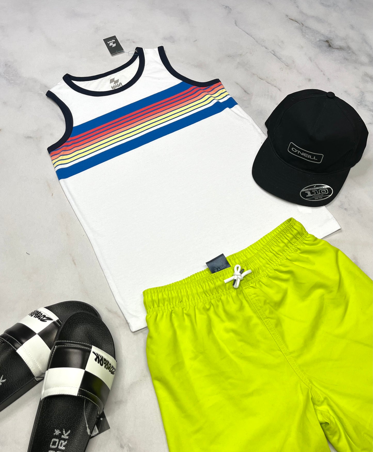 🌴 Camisole : soft 10-12 ans garçon neuve .