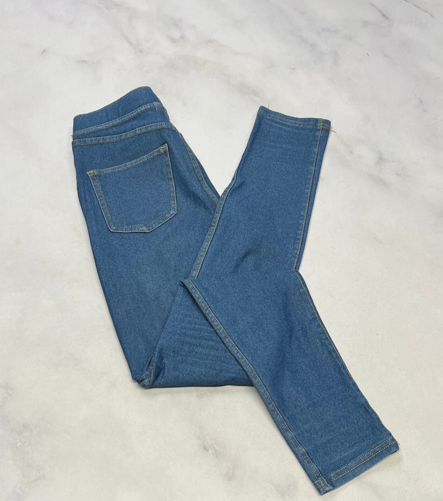Skinny : jegging jeans ultra mou 11-12 ( + 12 ans )