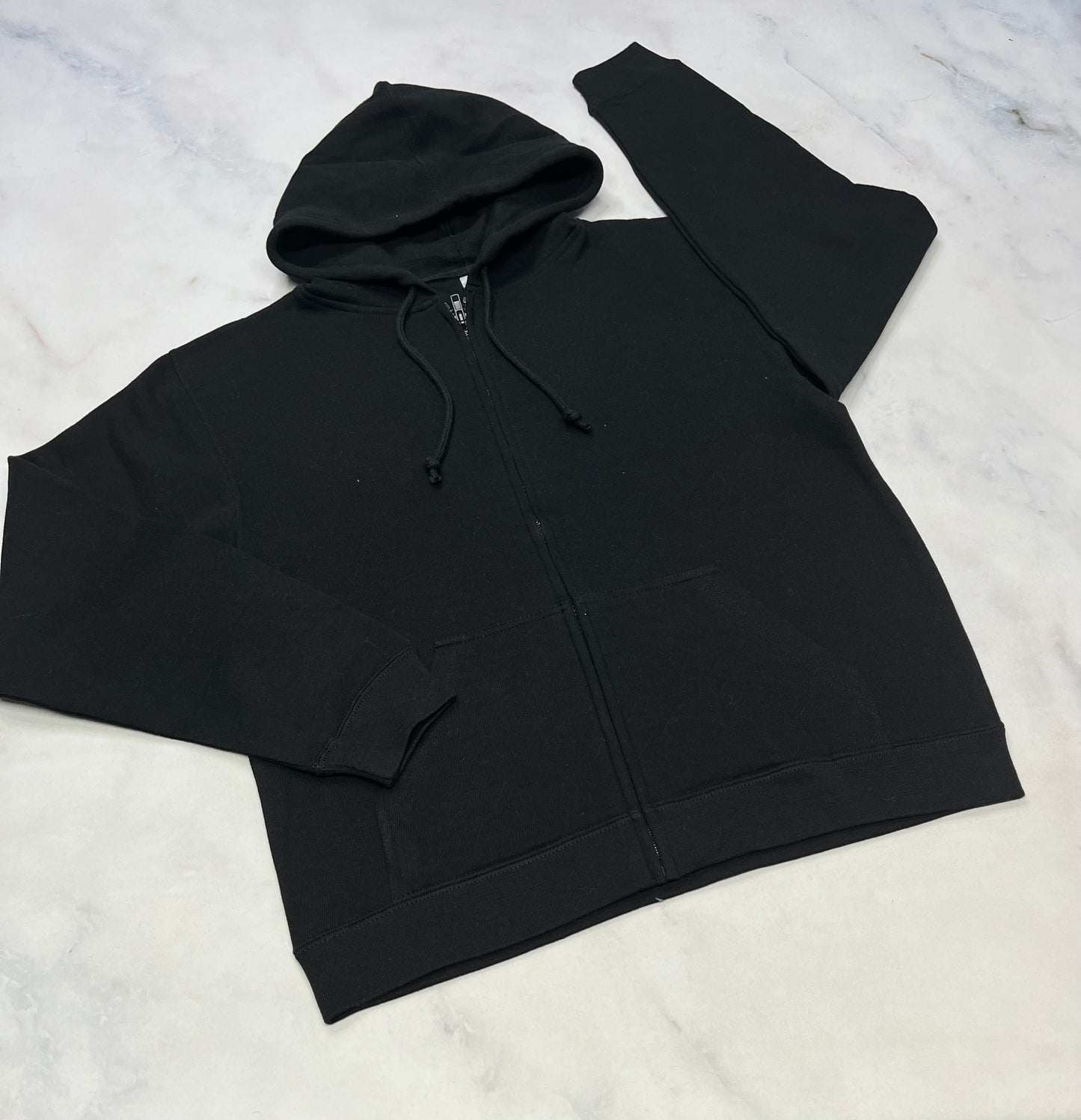 Veste zip en ouaté noir ! 14-16 ans relax fit neuve .