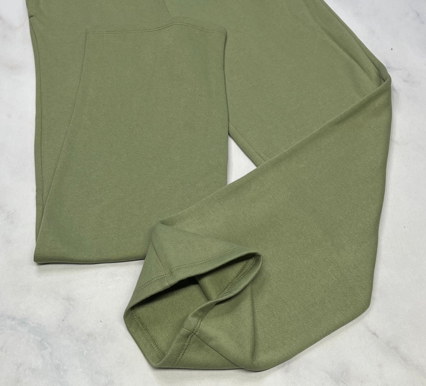 Jogger fille : Jambe large en ouaté neuf ! 6 et 14-16 ans Fait long .