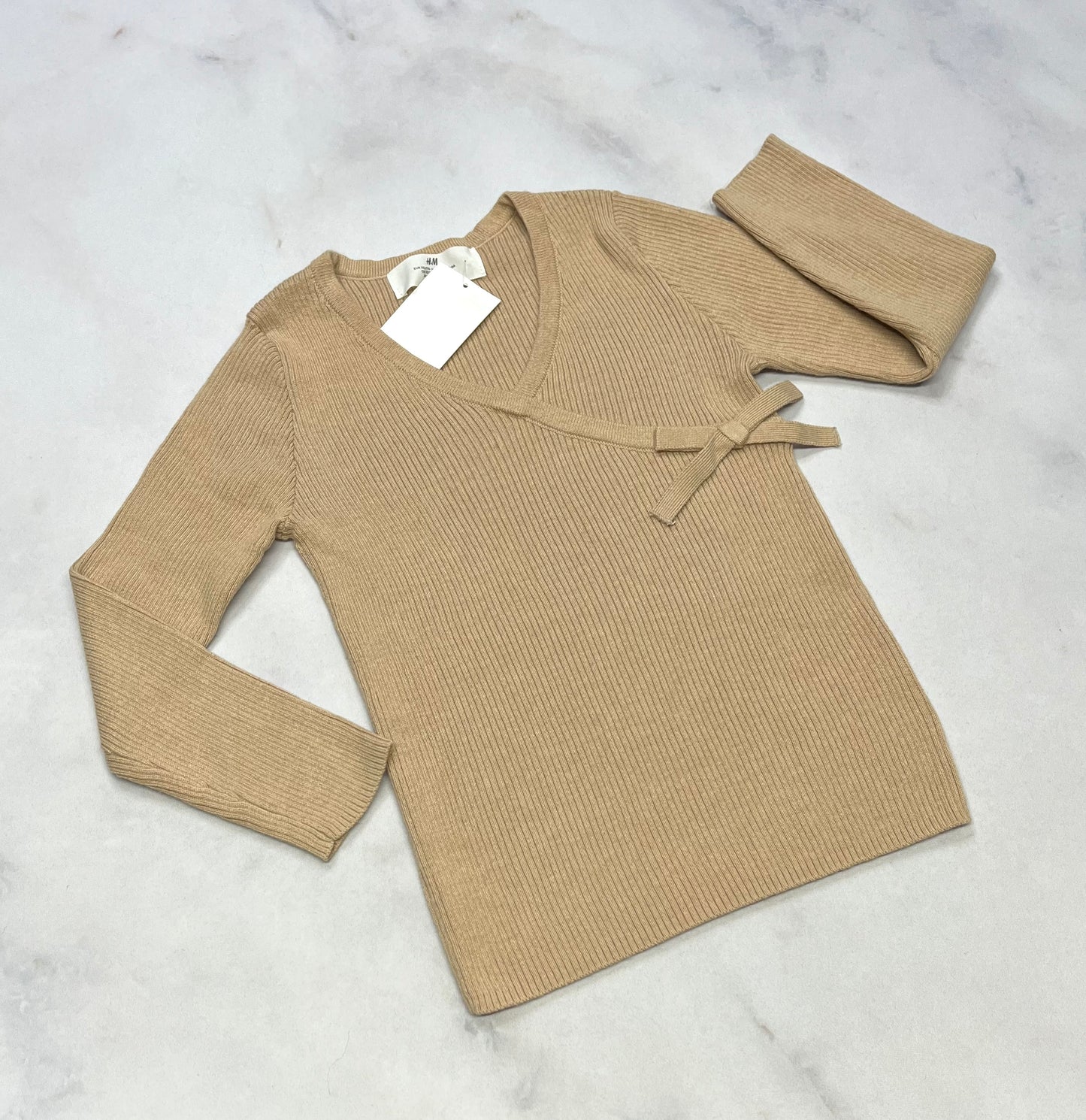 Tricot : beigé stretch 5 ans