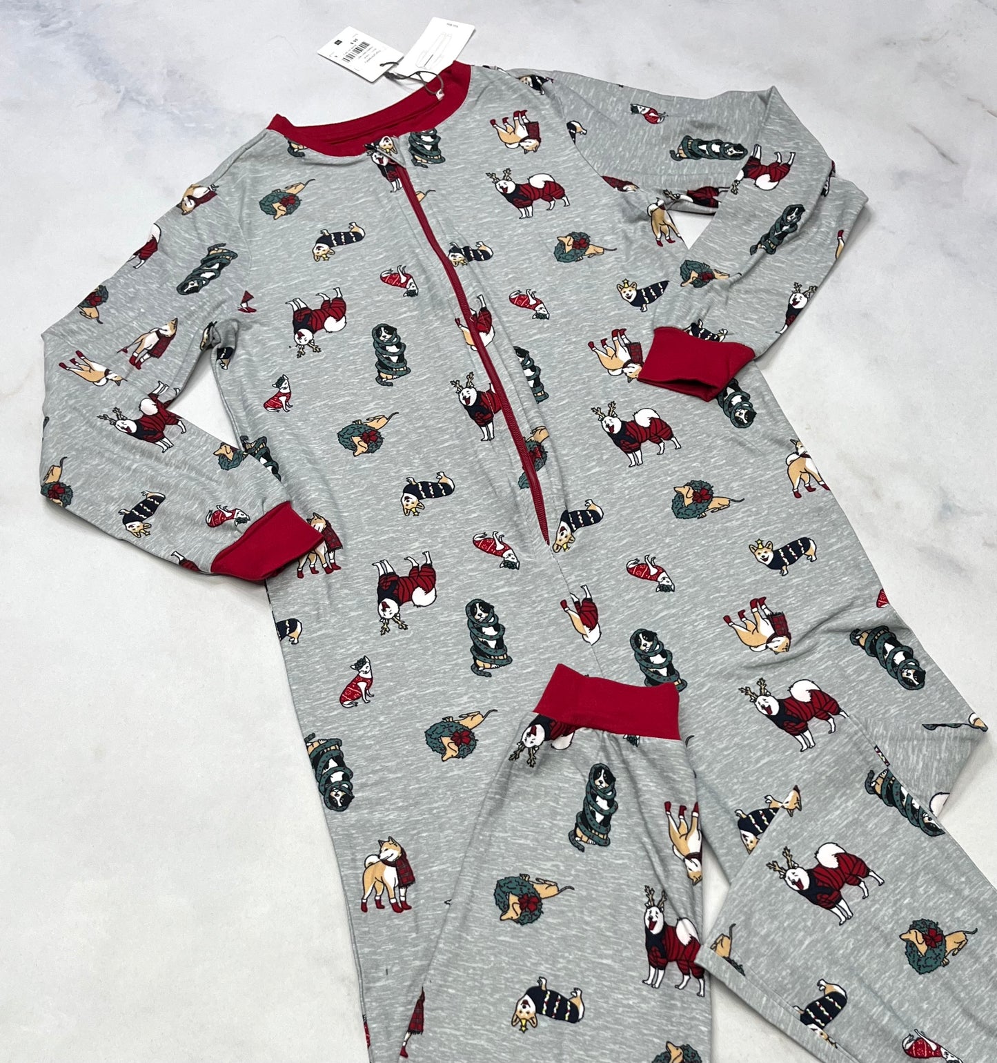 Pyjama : soft stretch neuf ! ( petit chien ) 6 ans unisexe.