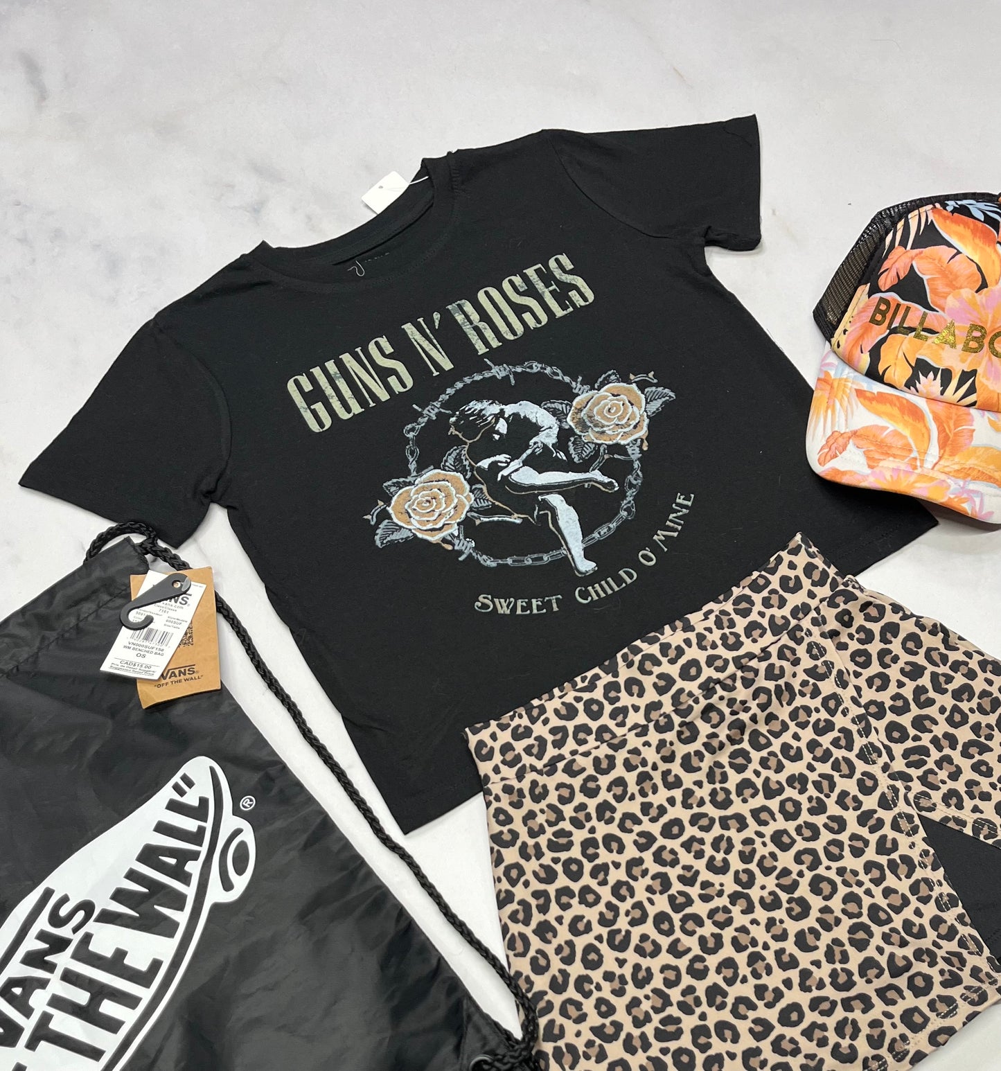 ☀️Solde , Manche courte : Guns N roses fait 6x neuf mais ombrage flou d’impression .