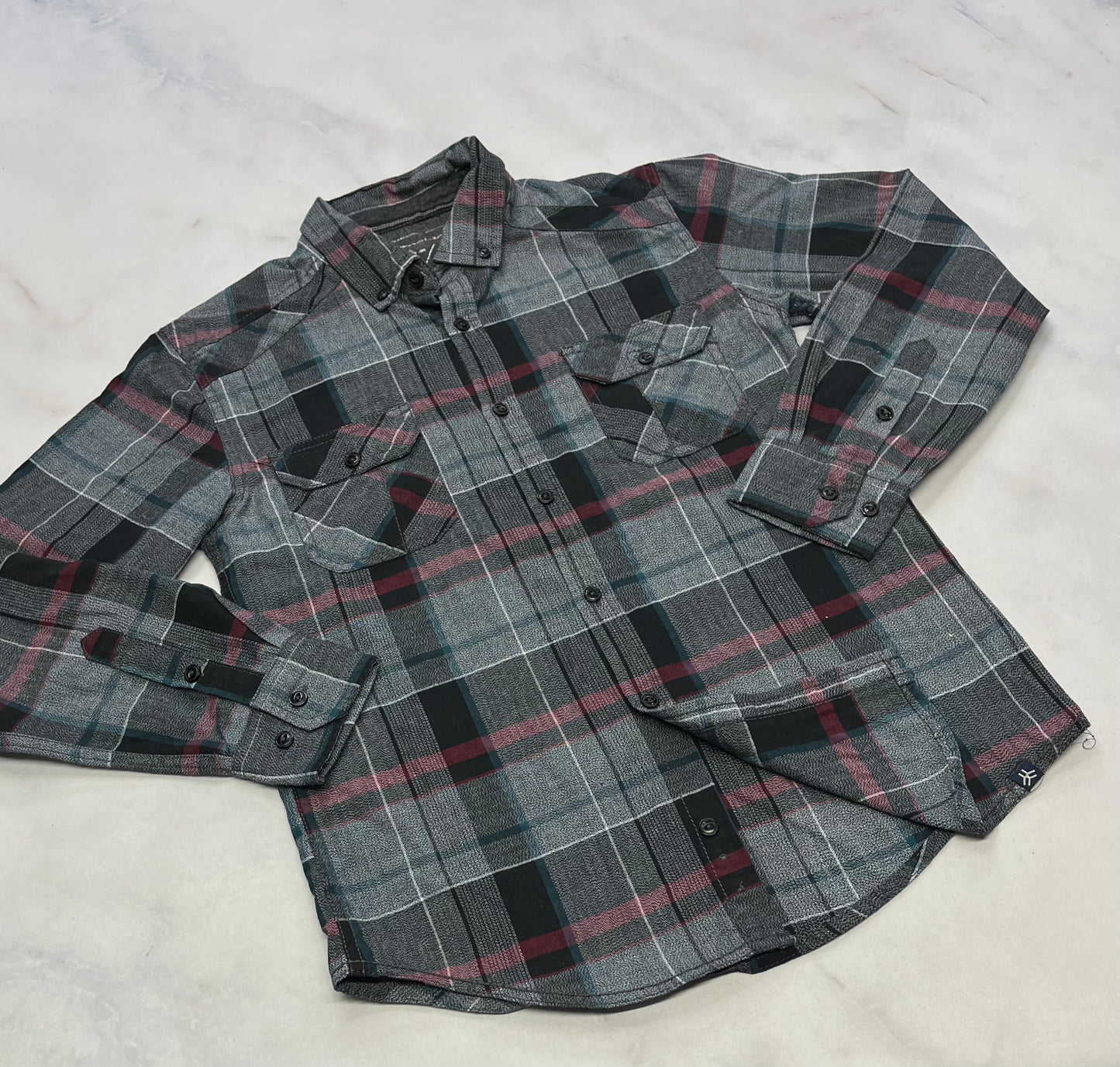 Burnside : chemise + 12-13 ans comme neuve .