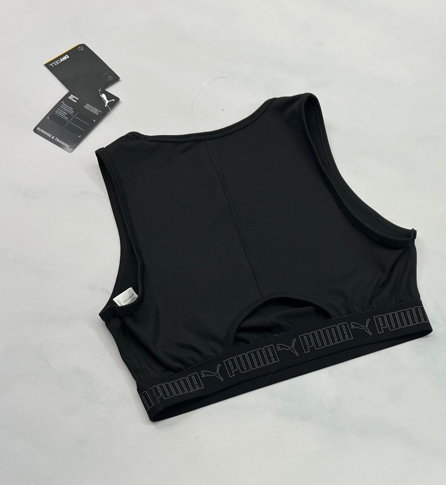 PUMA : Top sport noir long . Neuf ! XS peu faire XS-S femme .