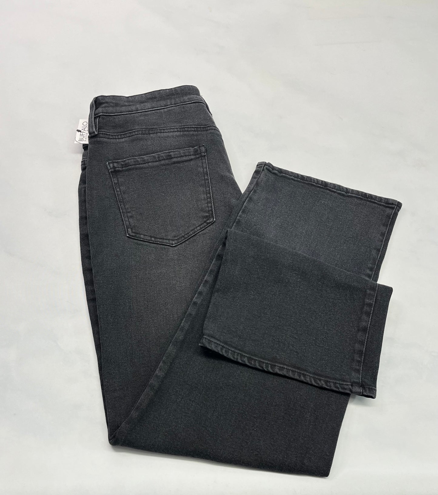 Buffalo : jeans taille haute et jambe large femme.