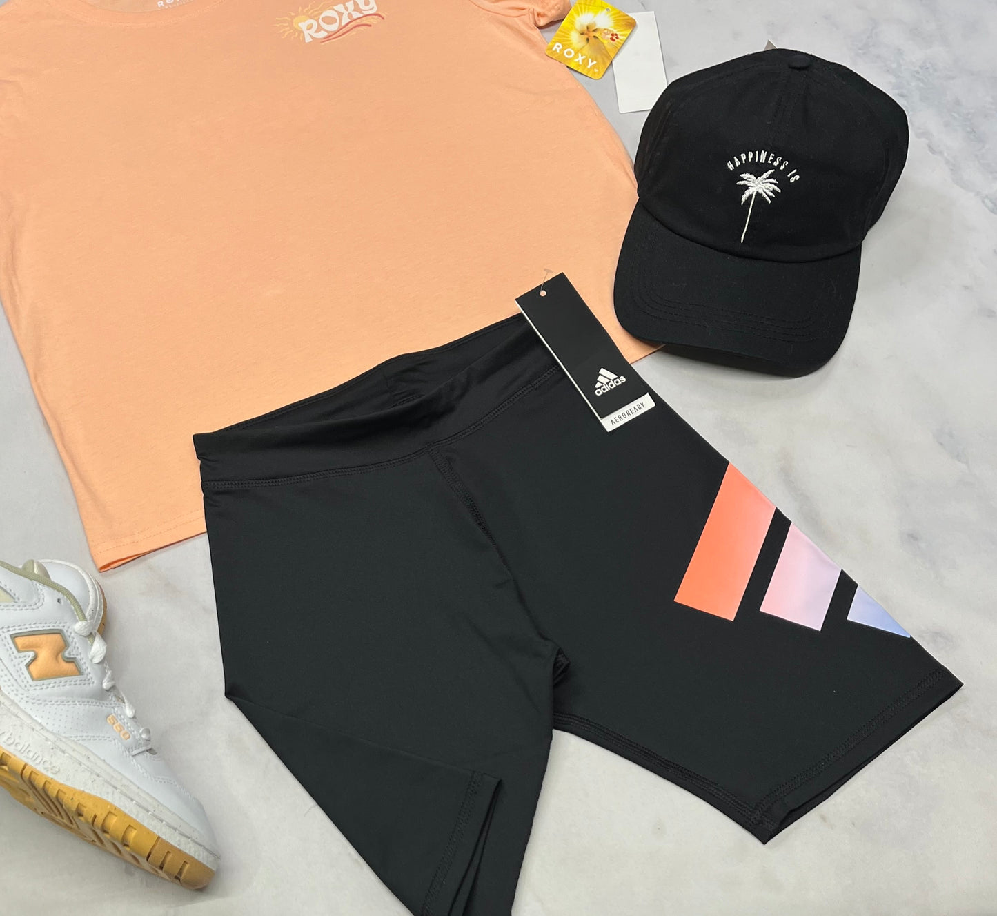 😍 Cuissard : Adidas en tissu de sport stretch 13-14 ans fille neuf !