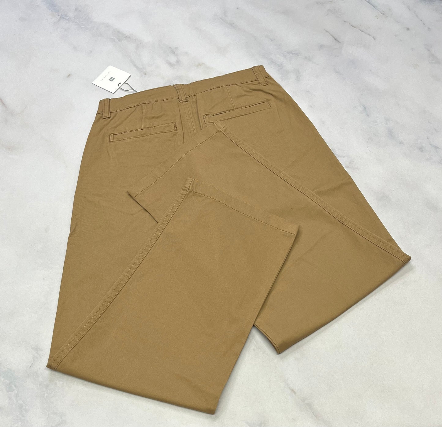Pantalon Tan : relax fit / tendance ,taille ajustable neuf !