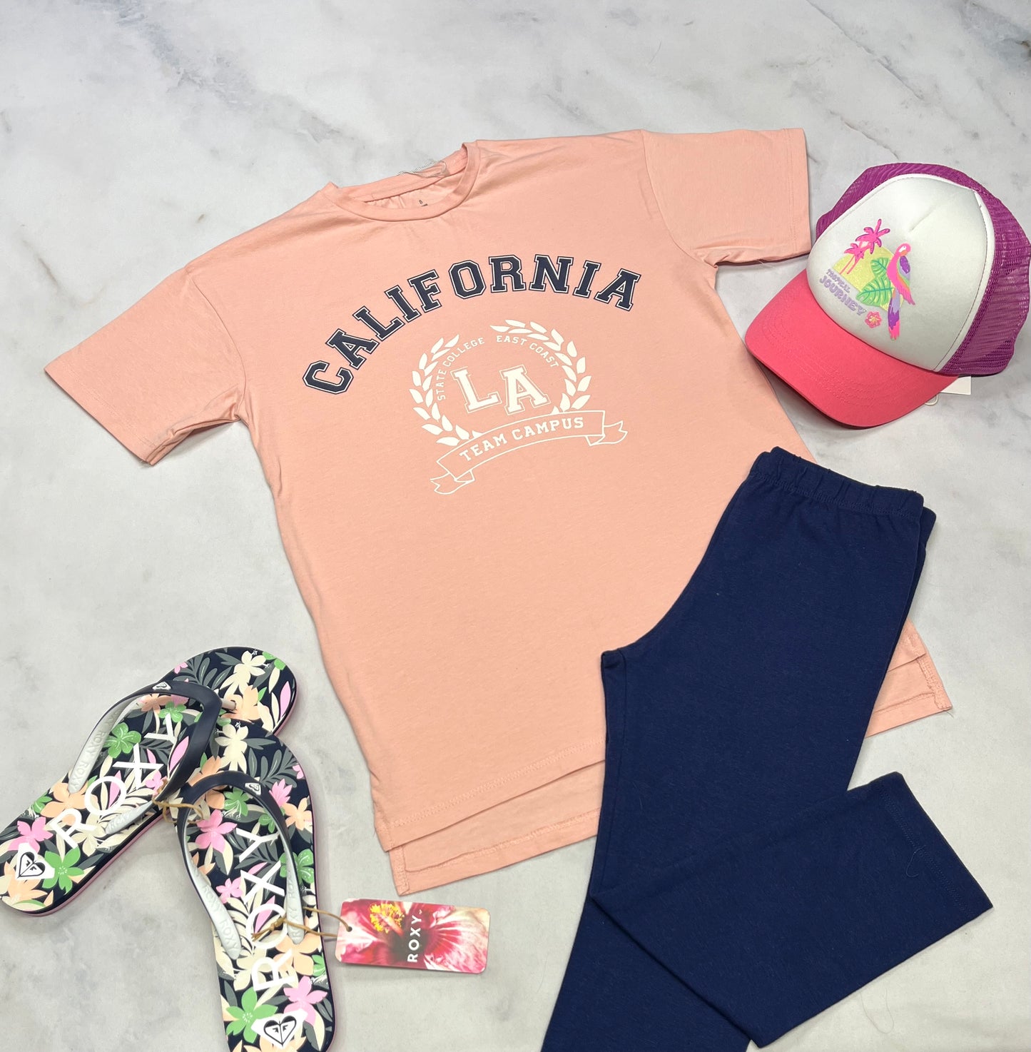 🌴 Robe t-Shirt : Tag 8 ans fille neuve !