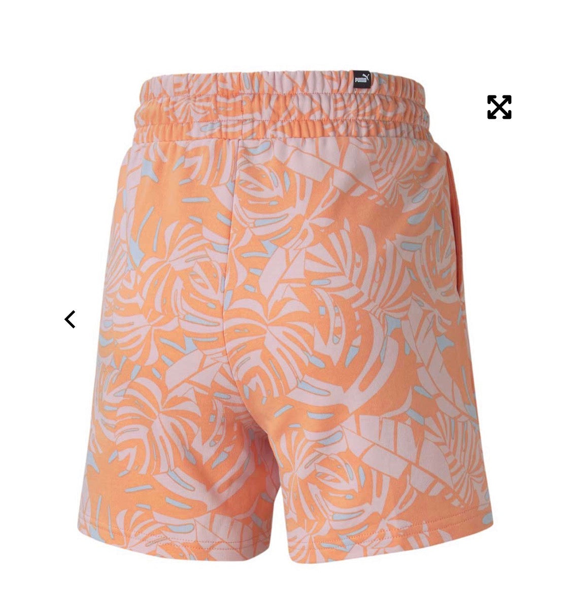 🌿 Short : Puma corail et rose Small femme neuve ! En ouaté taille haute pas trop mince ni tissu trop épais . Qualité ++