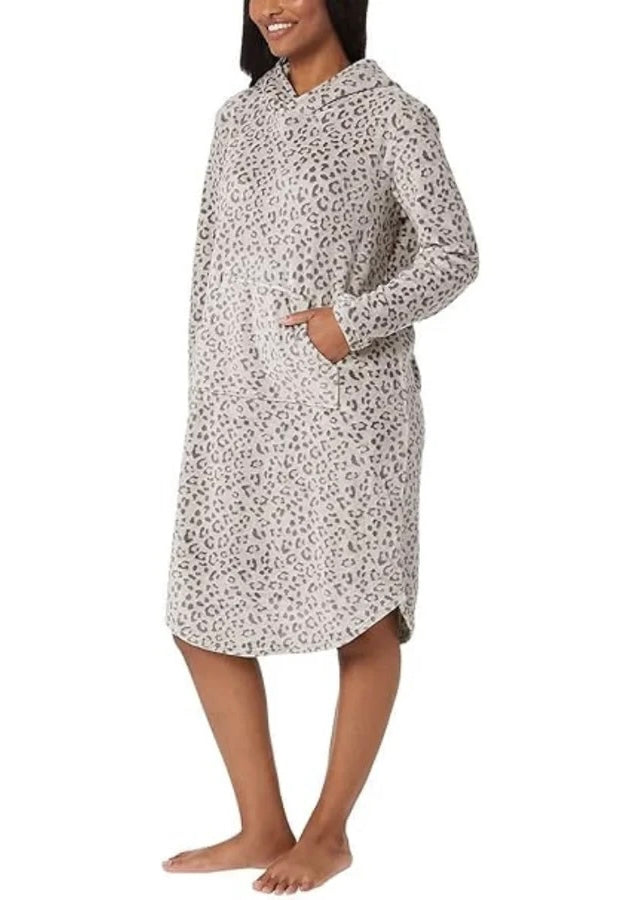 Robe de nuit en doux polar avec capuchon : neuve !