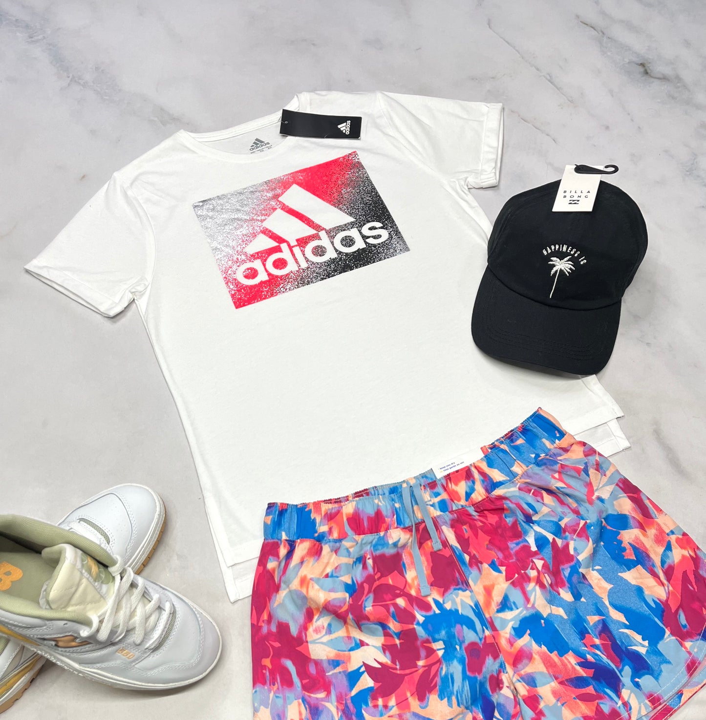 😍 Manche courte : Adidas 14-16 ans fille neuf !