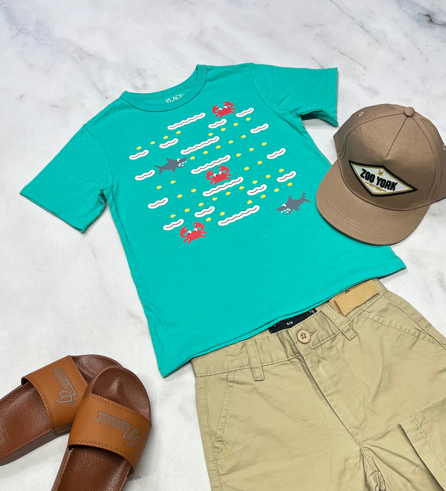 ☀️ T-Shirt : soft 5-6 ans garçon neuf !