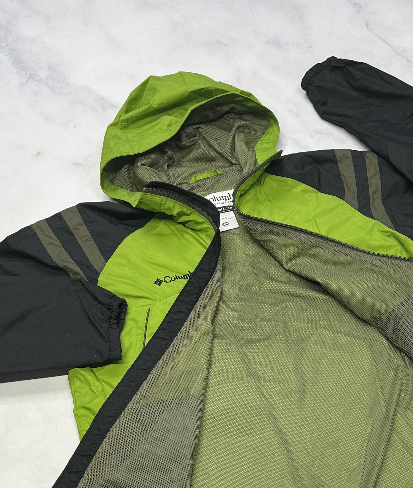 Columbia : Manteau coupe vent filet intérieur 14-16 ans