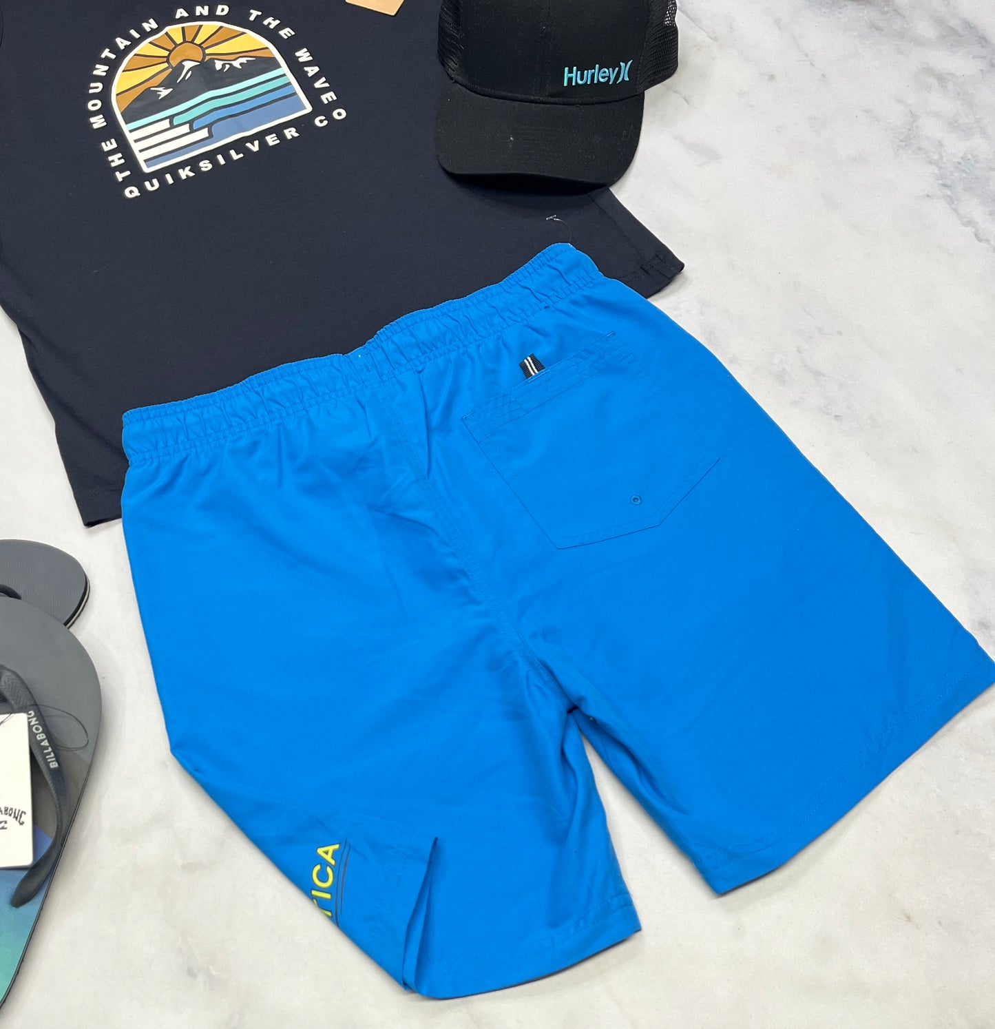 💦 Maillot : Nautica 14-16 ans garçon souple neuf !