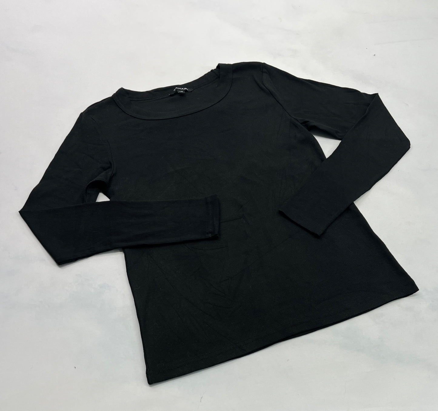 Manche : Longue rib.en coton confo . Stretch neuf ! Fait M/ fit .