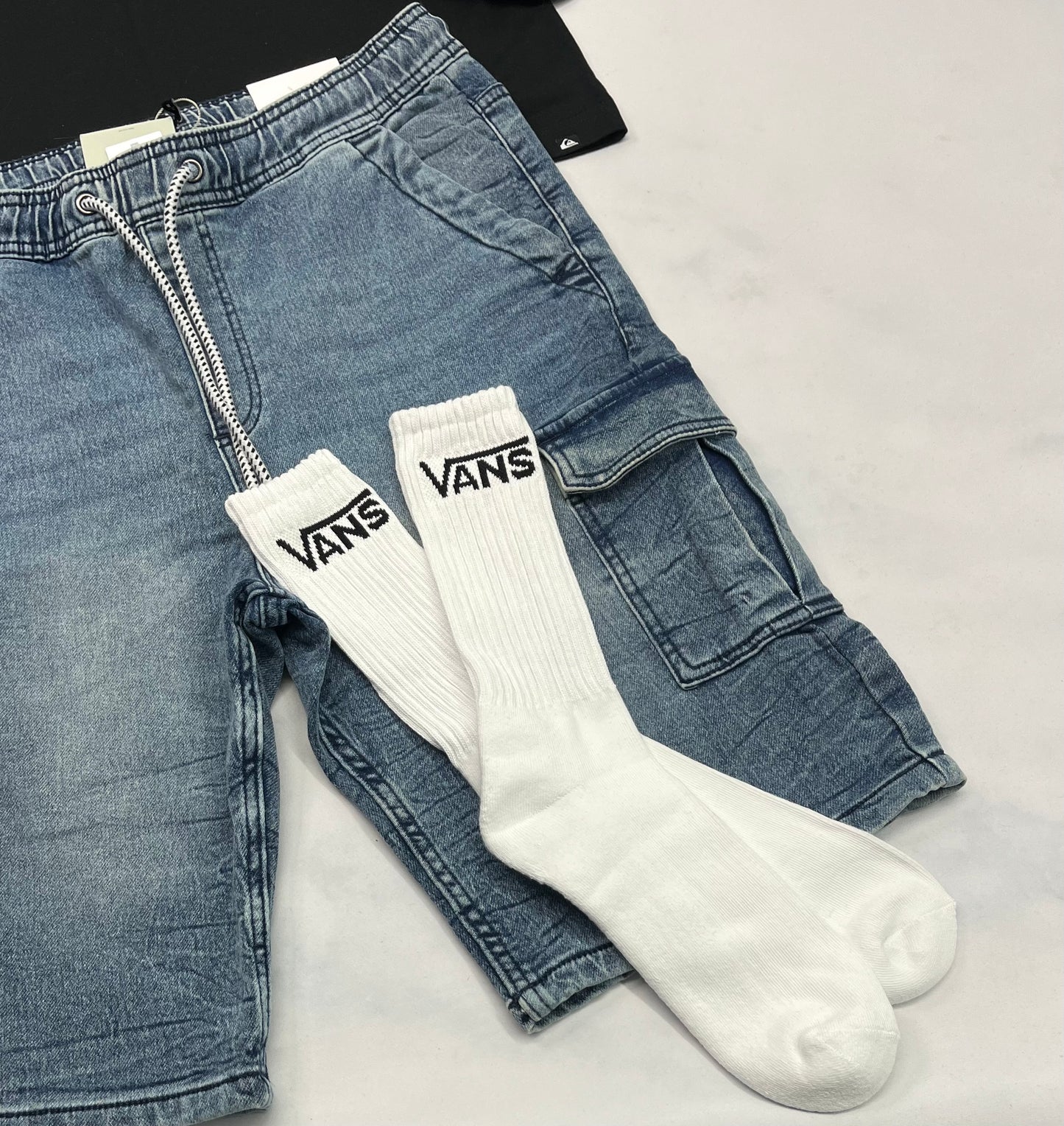 ☀️ Bas : blanc VANS O/S homme neuf !