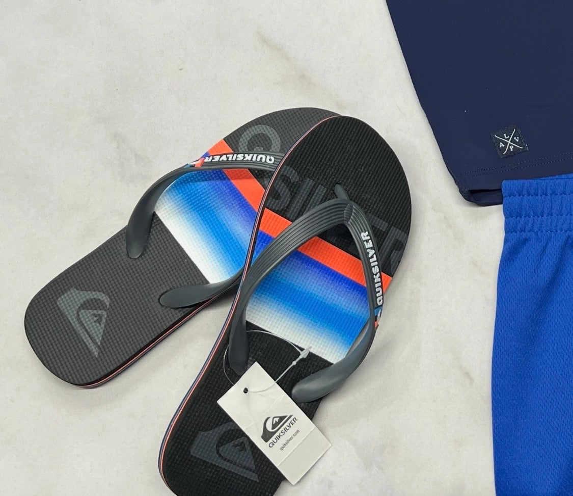🌴Flip Flop : Quiksilver Gr:3 junior neuve !