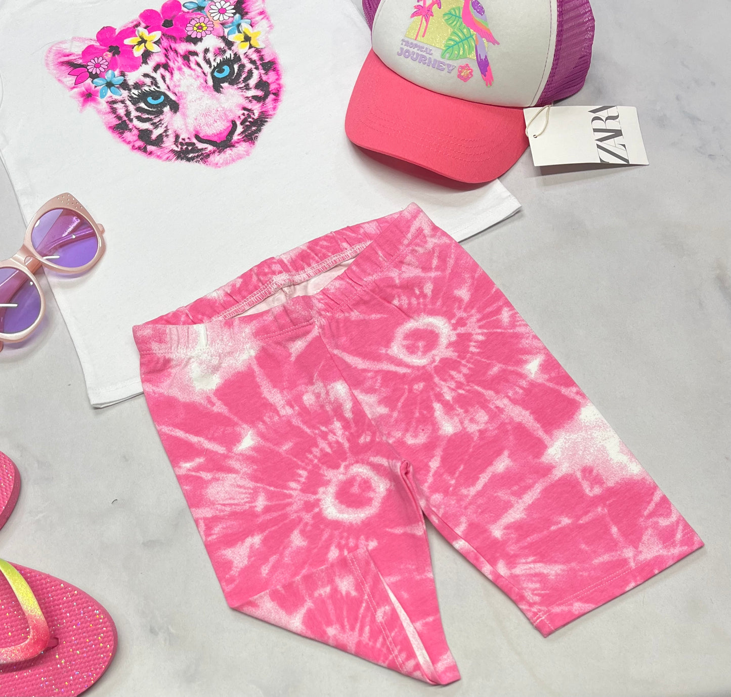 🌷 Cuissard : en coton stretch 5-6 ans fille neuf !